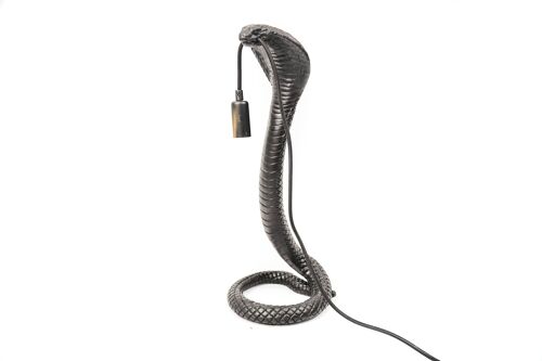 HV Snake Lamp Black - E14 20.5x18.5x48cm