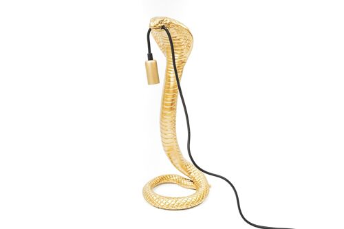 HV Snake Lamp Gold - E14 20x20x49cm