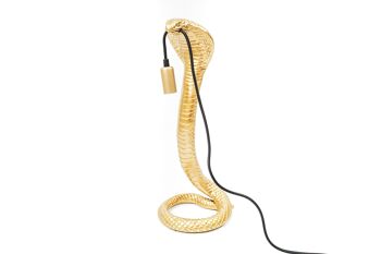 Lampe Serpent HV Or - E14 20x20x49cm 1