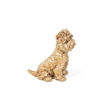 Chien HV Terrier - Or 22,5x16,5x27,5cm 2