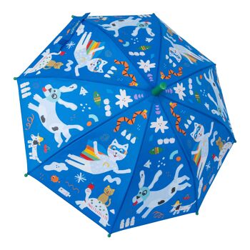 47P5942 - Parapluie à couleurs changeantes Animaux 2