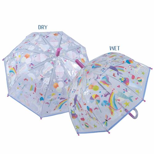 47P5955 - Color changing umbrella Fantasy Clear