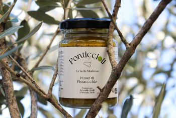 Pesto de pistache - Pesto di pistacchio 90g Produits siciliens 3