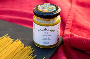 Pesto de pistache - Pesto di pistacchio 90g Produits siciliens 4