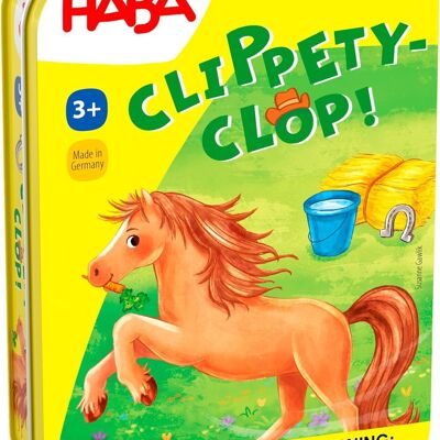 HABA Clippety-Clop! Mini-gioco di viaggio
