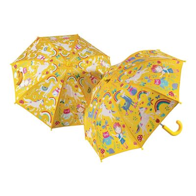 40P3568 - Color changing umbrella - Rainbow Fairy