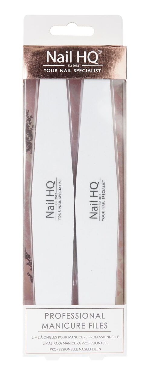 Nail HQ Manicure Files (Pack of 2)