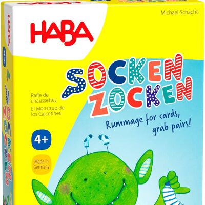 HABA Socken Zocken – Lucky Sock Dip Matching & Memory-Spiel
