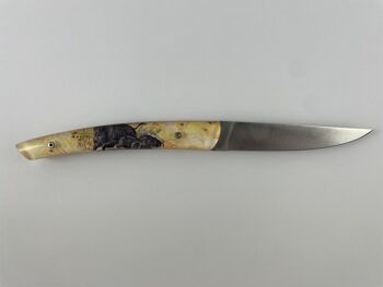 Couteau Le Thiers Pote plein manche 12 cm - Inclusion Sanglier 2