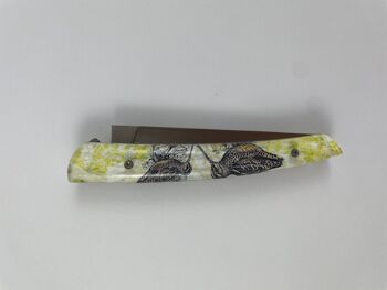 Couteau de poche Le Thiers Pote plein manche 12 cm - Inclusion Bécasse 4
