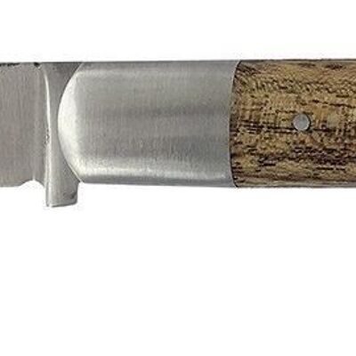 Couteau de poche Le Basque Yatagan 12 cm mitre avant - Genévrier