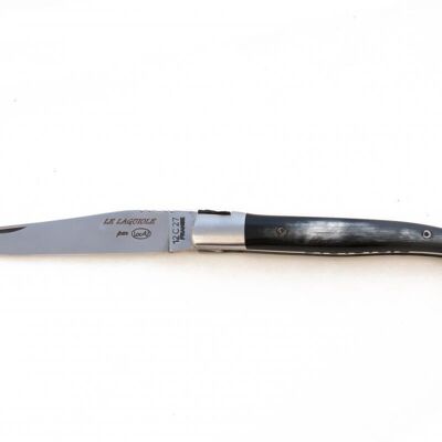 Couteau Le Laguiole 11 cm Plein manche 2 mitres en Genévrier