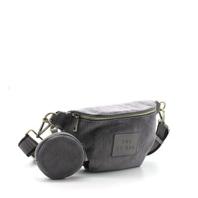 THE IT BAG Velvet fanny pack 6346