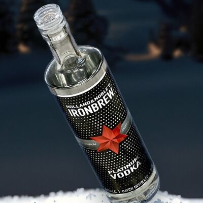 Vodka platino IRONBREW