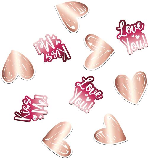 Table confetti - Ombre Love - 45 pieces