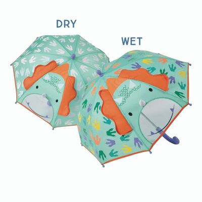 43P6409 – 3D-Regenschirm mit Farbwechsel – Dinosaurier