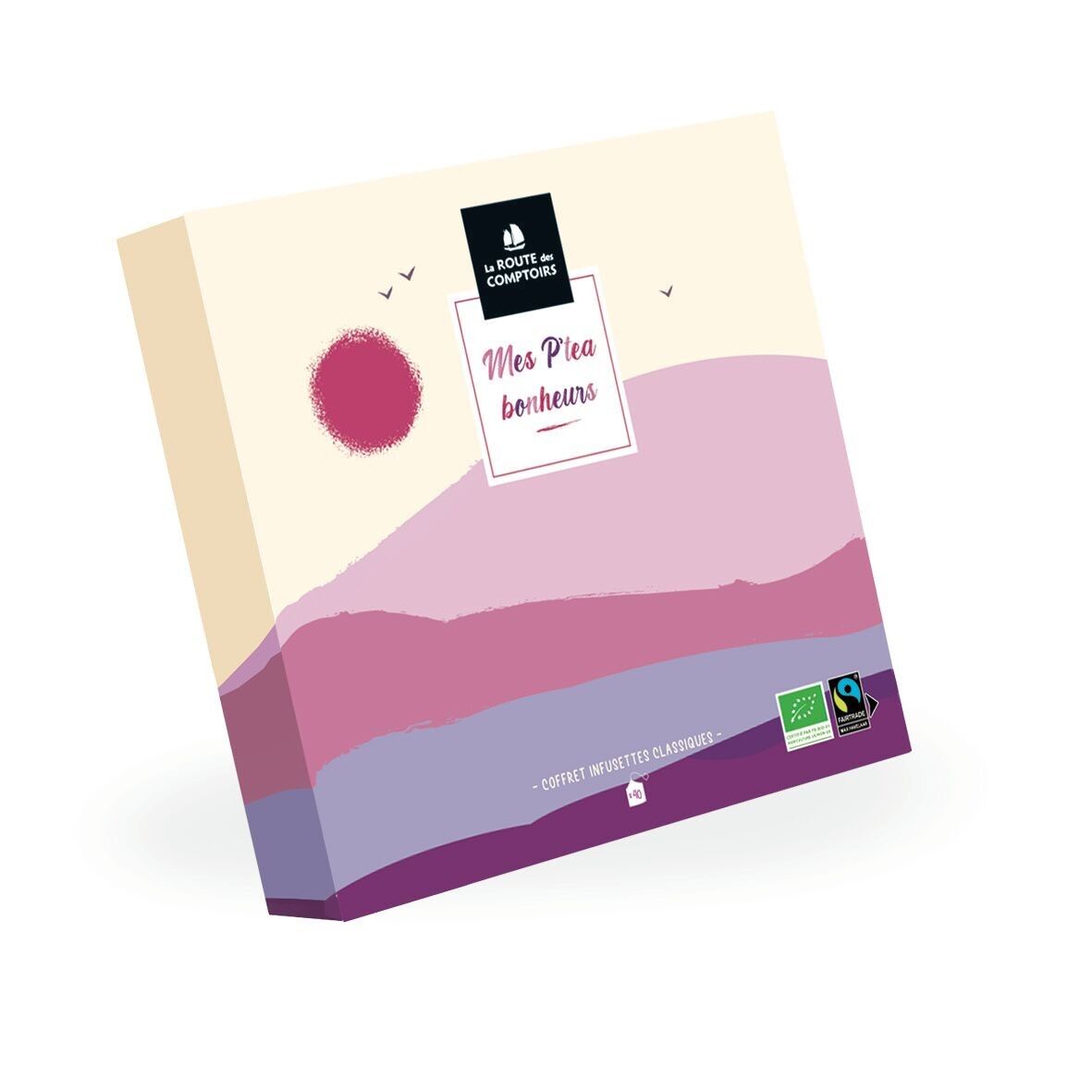 La mia scatola P'TEA BONHEURS da 40 bustine di tè