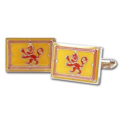 Boutons de manchette Lion rampant