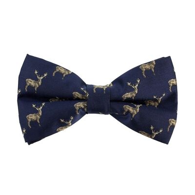 Microfiber Stag Bow Tie