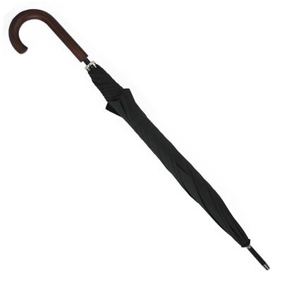 Long Manual Black Umbrella