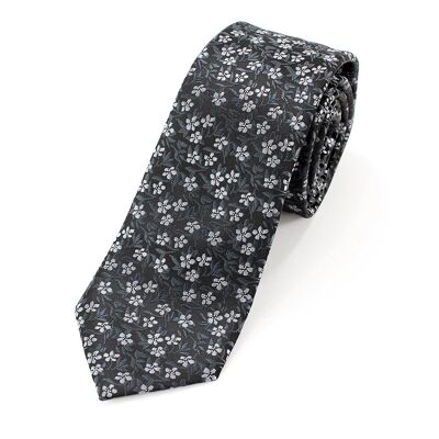 Microfibre Flower Tie