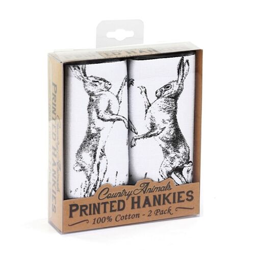 Hares Handkerchiefs