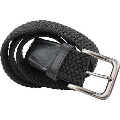 Luffenham 35mm Elastic Belt Black