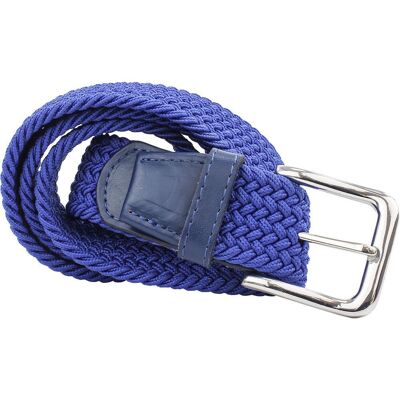 Cinturón elástico Luffenham 35 mm azul