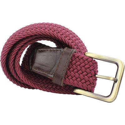 Cintura elastica Luffenham da 35 mm Bordeaux