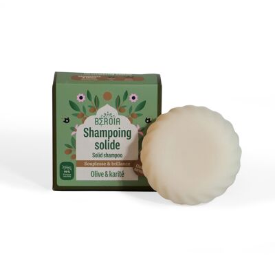 Solid shampoo - Normal hair, woody scent