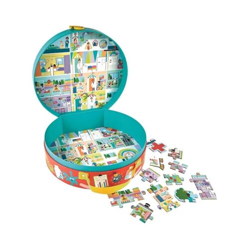 44P6427 – Happy Hospital – 100 stuks 3 in 1 puzzles