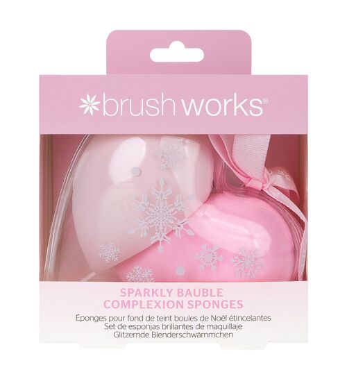 Brushworks Sparkly Bauble Complexion Sponges