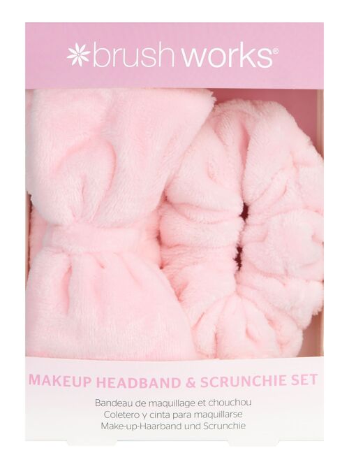 Brushworks Makeup Headband and Scrunchie