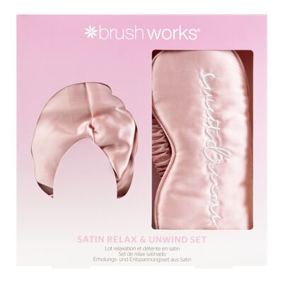 Brushworks Satin Relax and Unwind Set