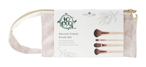 So Eco Natural Travel Brush Set