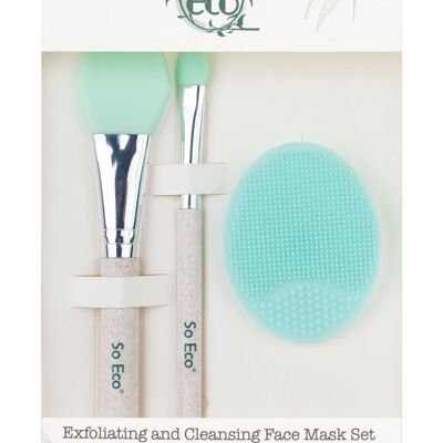 So Eco Exfoliating and Cleansing Face Mask Set