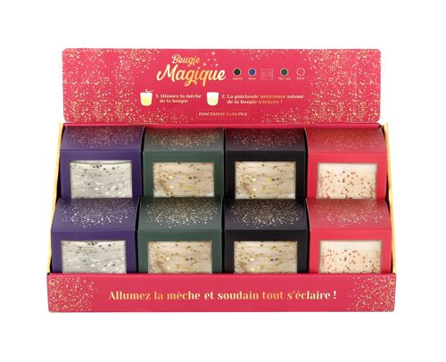 Bougies Magiques (LED Intégrée)