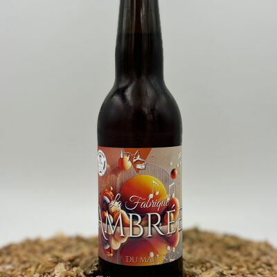 Beer bottle 33cl Amber - 6.5% vol.Alc.