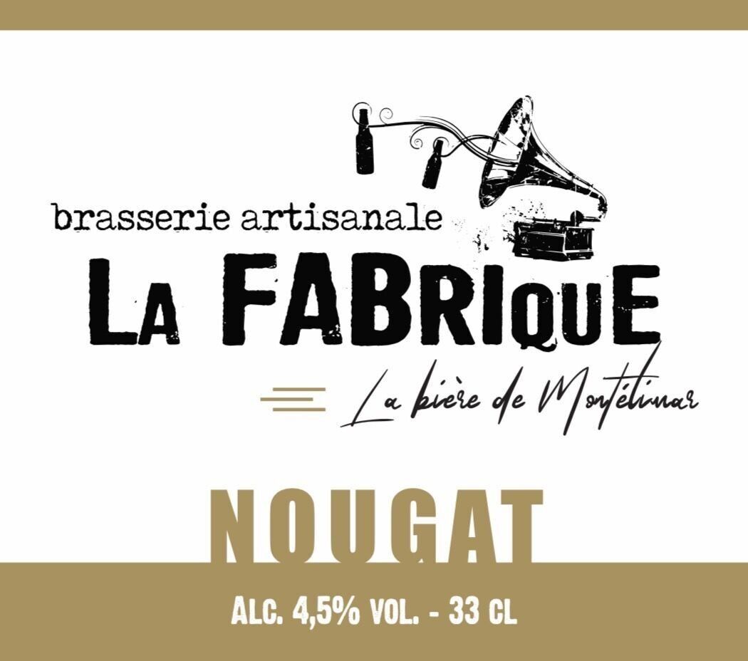 Bière bouteille 33cl Nougat - 4,5 % vol.Alc.