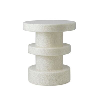 Pouf Stack Bit — Blanc