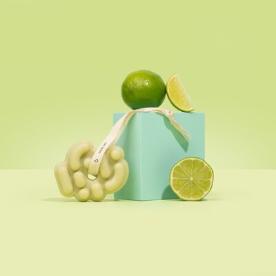 Barre corporelle XL - Citron vert frais + Sans plastique + 100% Naturel
