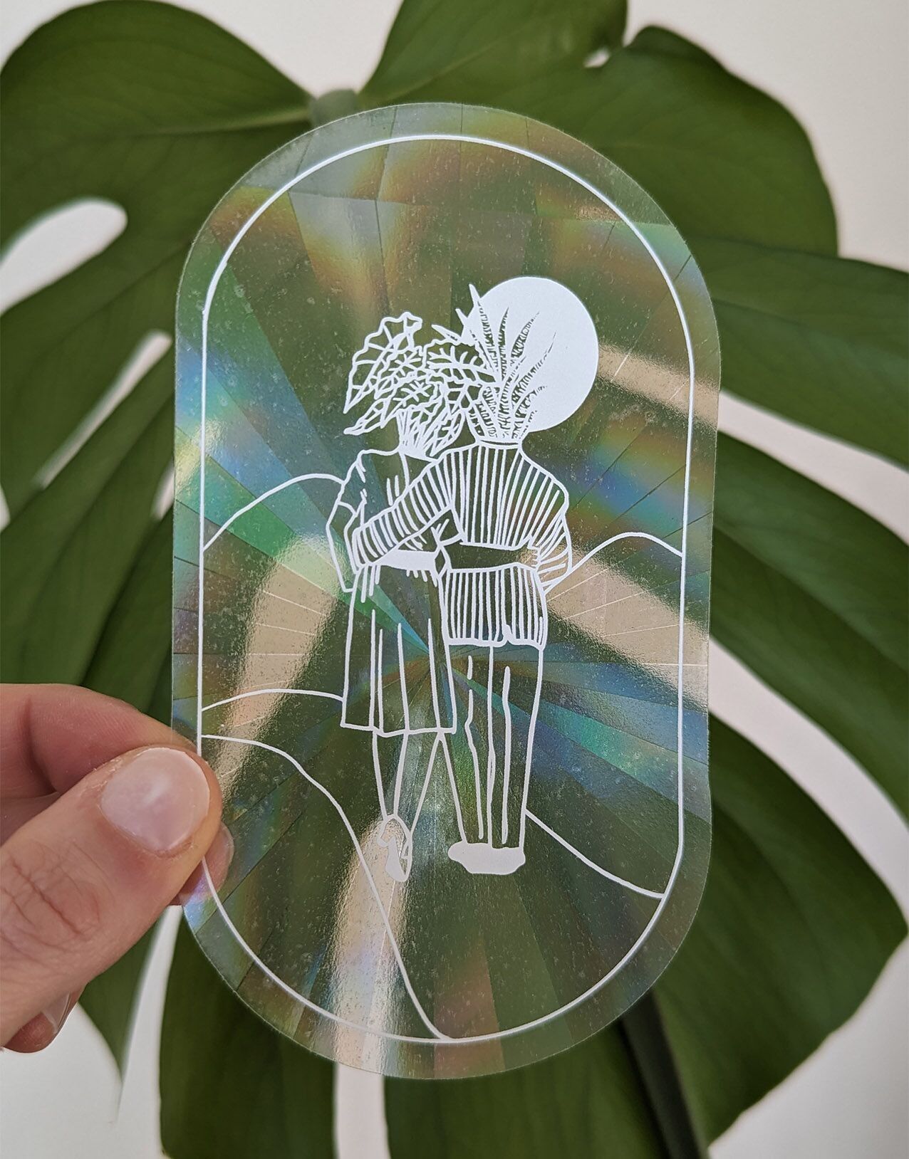 SUNCATCHER-Aufkleber-Liebhaber