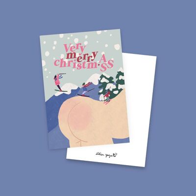 Very Merry Christmases Card - A6