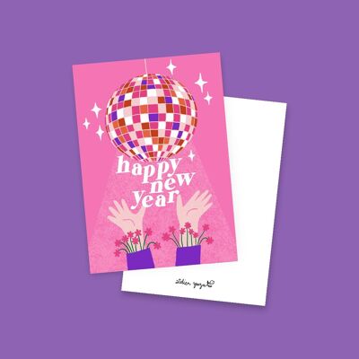 Carte Happy new year - A6