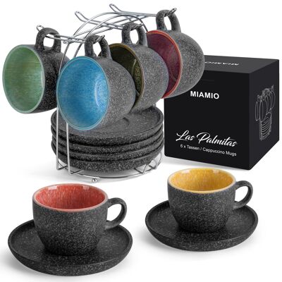Ensemble de tasses à cappuccino Collection Las Palmitas (6 x 190 ml)