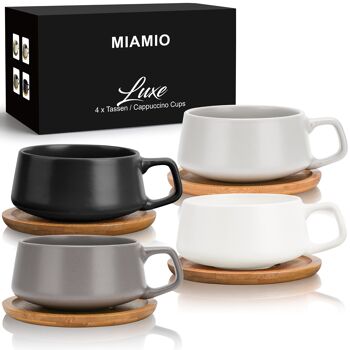 Set de tasses à cappuccino Collection Luxe (4 x 320 ml) 1