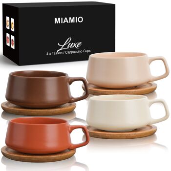 Set de tasses à cappuccino Collection Luxe (4 x 320 ml) 2
