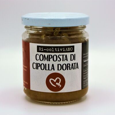 Composta di cipolla dorata