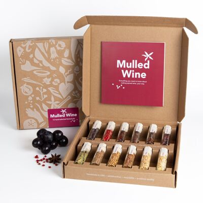 Mulled Wine Kit - Holiday Spiced Wine Mix - Glühwein