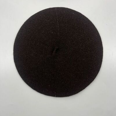 Ecojean Beret - Chocolate brown